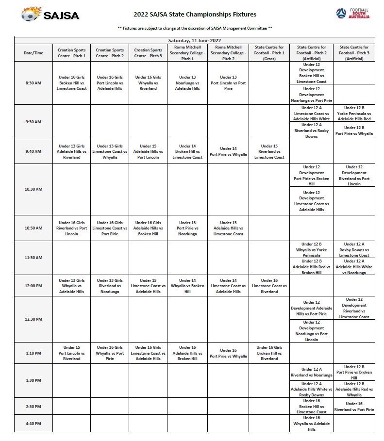 _danielbryant's tweet photo. @matty_mays @DimitriPeppas_ Aware Roma Mitchell pitches were uplayable, but there was already 9 matches scheduled on Main Pitch even before Roma Mitchell pitches were deemed unplayable. Images attached. https://t.co/3peEQNwuTe