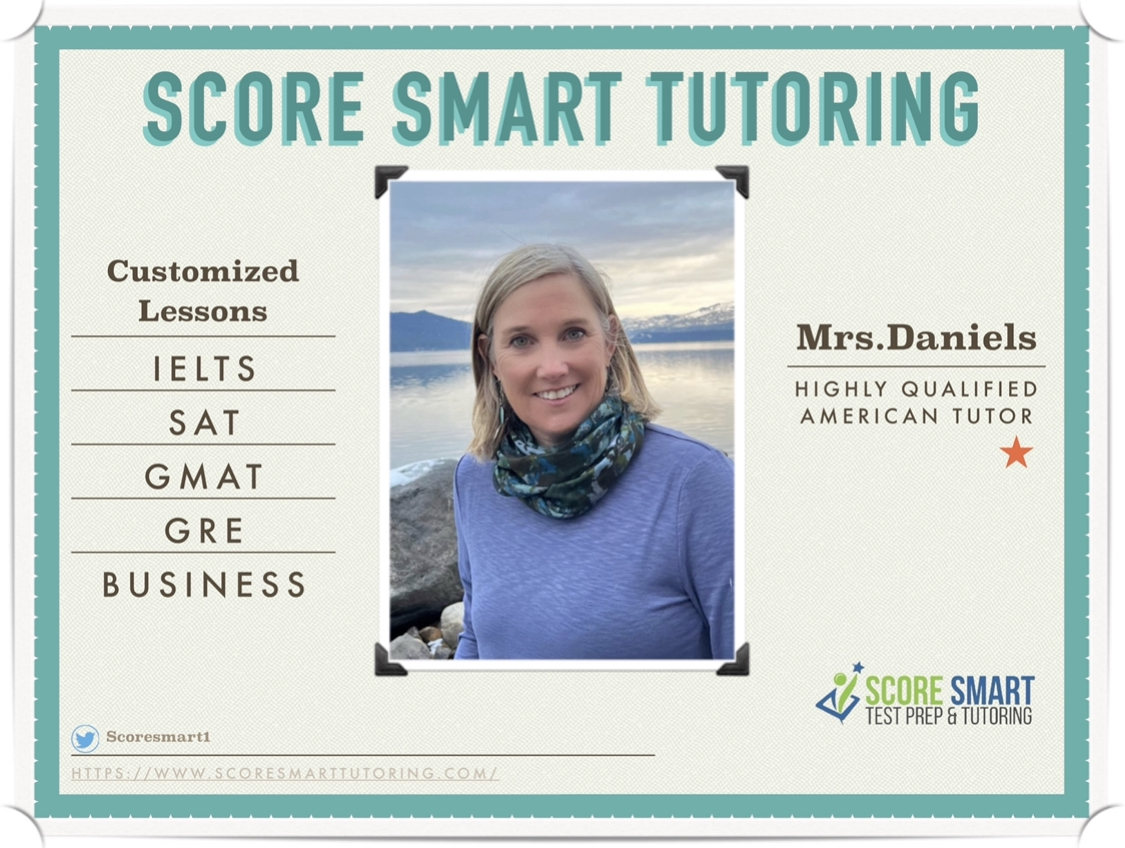Scoresmart1's tweet photo. @EcoOneE Hi there.. we offer customized lessons (Private lessons via zoom) for IELTS, SAT, GMAT, GRE, Business ,and more.
We can together to identify your goals and challenges. Each lesson will be designed just for you. https://t.co/BluvxQVb8t