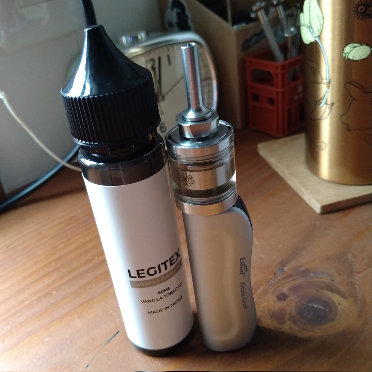 luvsaoli's tweet photo. ニクロムにしたら甘みが増した希ガス
#vape #hasturmini #LEGITEX https://t.co/tSlnig3iRg