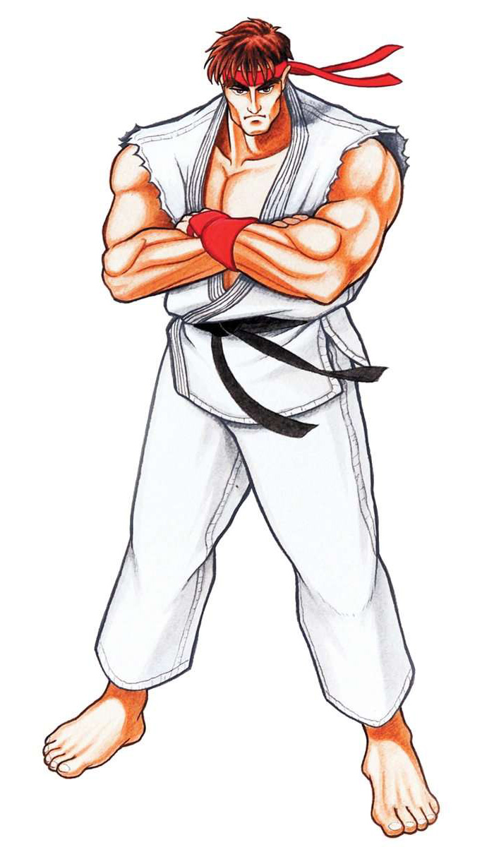 Video Game Art Archive on X: Ryu 'Street Fighter II' Super Nintendo   / X