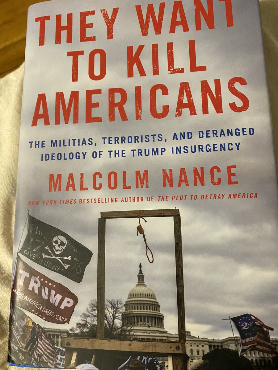 Turbomoore's tweet photo. @MalcolmNance I bought your book yesterday!  Three chapters in and I am hooked! https://t.co/KvHHkwKLQV