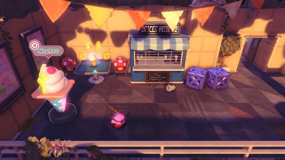 FanofBulbasaur's tweet photo. why is this not real ice cream #Kirby #coldstones https://t.co/No3QCS4wkt