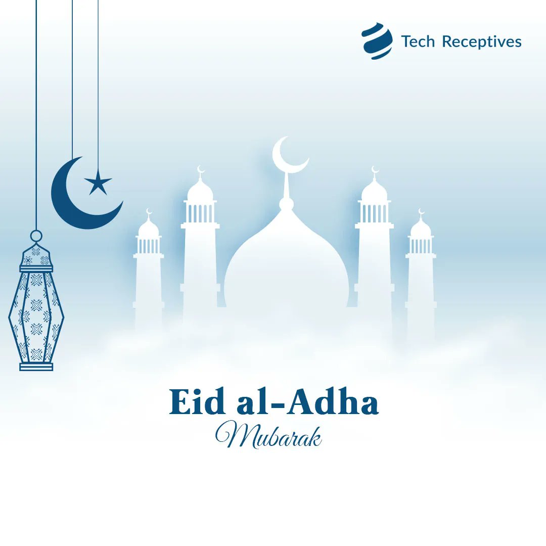 techreceptives's tweet photo. On this holy festive, wishing you a day filled with lots of laughter and happy moments. A very warm Eid al Adha Mubarak.

#Techreceptives #eidaladha #eid #eidmubarak #eiduladha #happyeid #bakraeid #mubarak  #ERP #Service https://t.co/SoJdFhQdAg