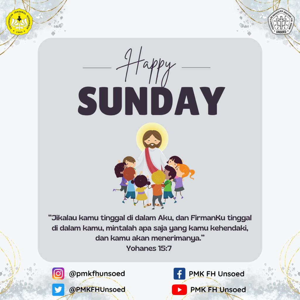 Selamat hari minggu, Tuhan Yesus memberkati! 😇🙏🏻

#satudalampmk