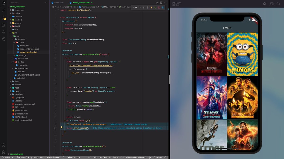 dev_wojtek's tweet image. updating my tmdb repo w riverpod
#flutter #flutterdev #flutterframework #riverpod