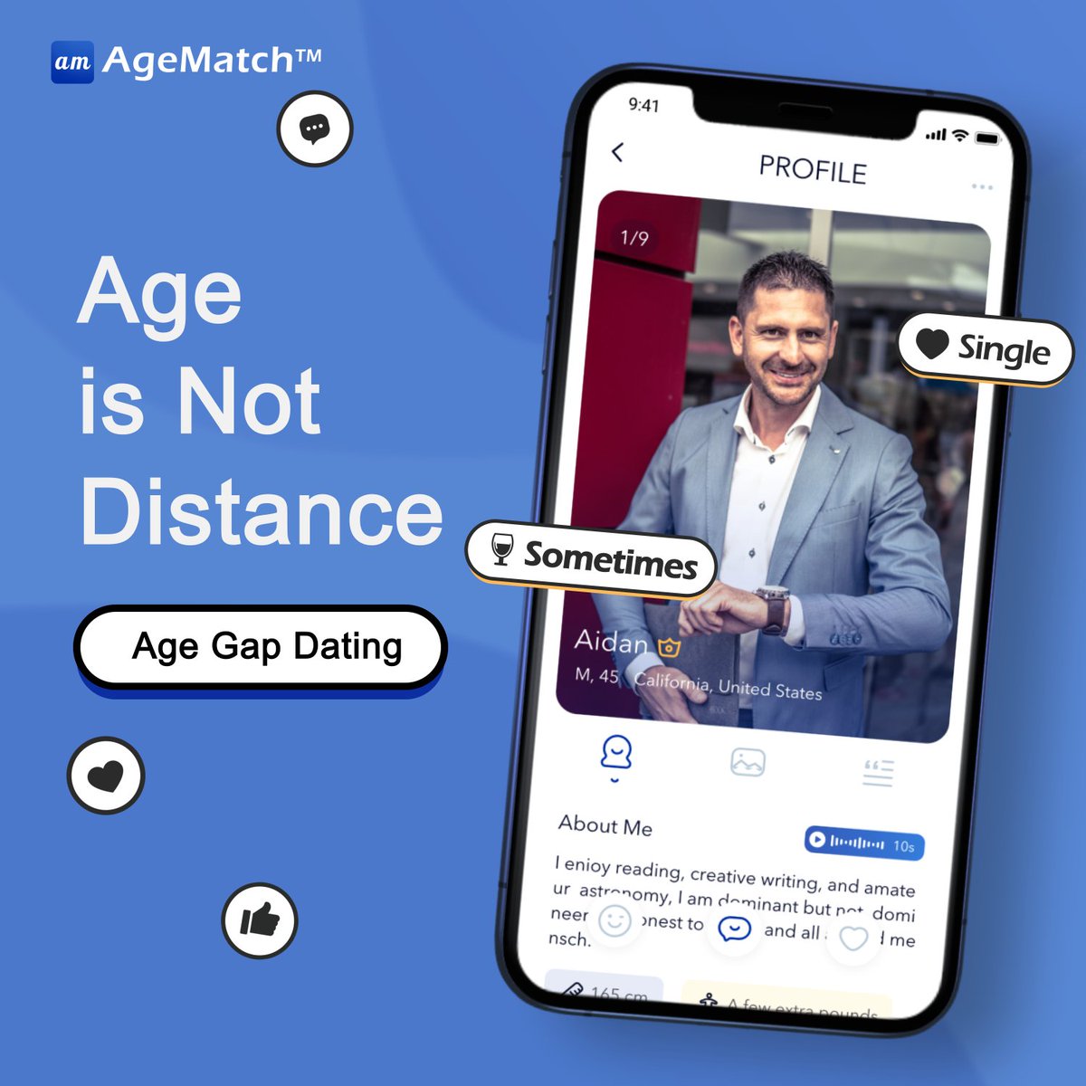 Age_Match's tweet photo. Age is not distance. Did you fall in love at first sight?
.
.
.
#agematch #love #relationships #agegaplove #Meet #dating #onlinedating #single https://t.co/GvqptVB2iM