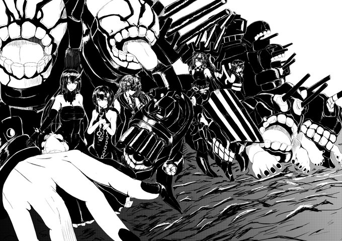 モノクロー #フォロワー一万人以下の絵師が力作を投稿してたくさんのフォローを貰うタグ 