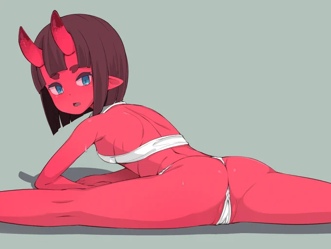 蒸し蒸しする…😡💦👹 