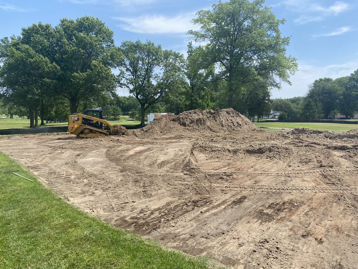 ForestHills_CC's tweet photo. Breaking Ground on our new Short Game and Practice Area https://t.co/lcGiiZo9q0
