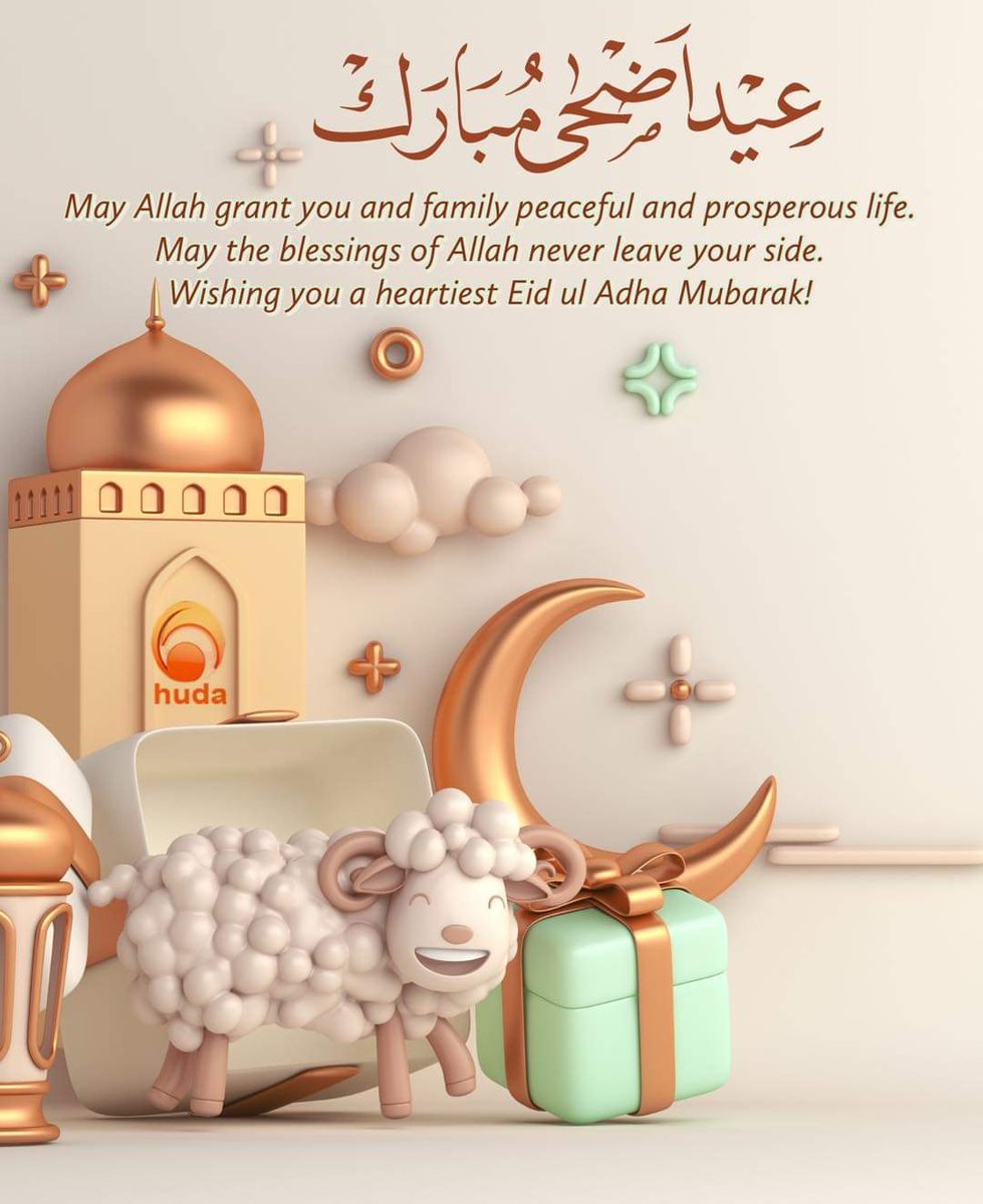 aabid_ramzan's tweet photo. Allahu Akbar Allahu Akbar laillaha illallahu walahu Akbar Allahu Akbar  walillahel hammud.

May Allah accept our sacrifices &amp; bless us all with peace &amp;
happiness.
Eid Al Adha Mubarak https://t.co/a7Hk1FqB2W