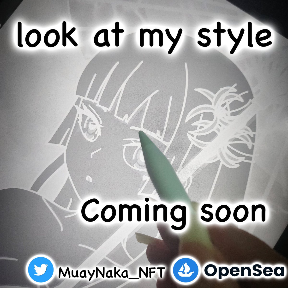❣️coming soon❣️
"look at my style" collection
$ETH #Polygon💜

Opensea 🔻 
opensea.io/collection/loo…

#OpenSeaNFT #OpenSea 
<a href="/opensea/">OpenSea</a> #NFT #NFTs 
#NFTJapan #NFTTHAILAND
#NFT買います #NFT宣伝枠 #PolygonNFT #Drops
#NFTCommunity  #opensea #nftcollectors #NFTartist