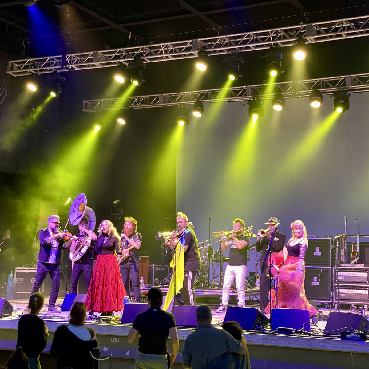 PSBSpeakers's tweet photo. A stellar day spent at @NLFB_festival. 
#psb50 #nlfb50 https://t.co/317P7f7dXJ