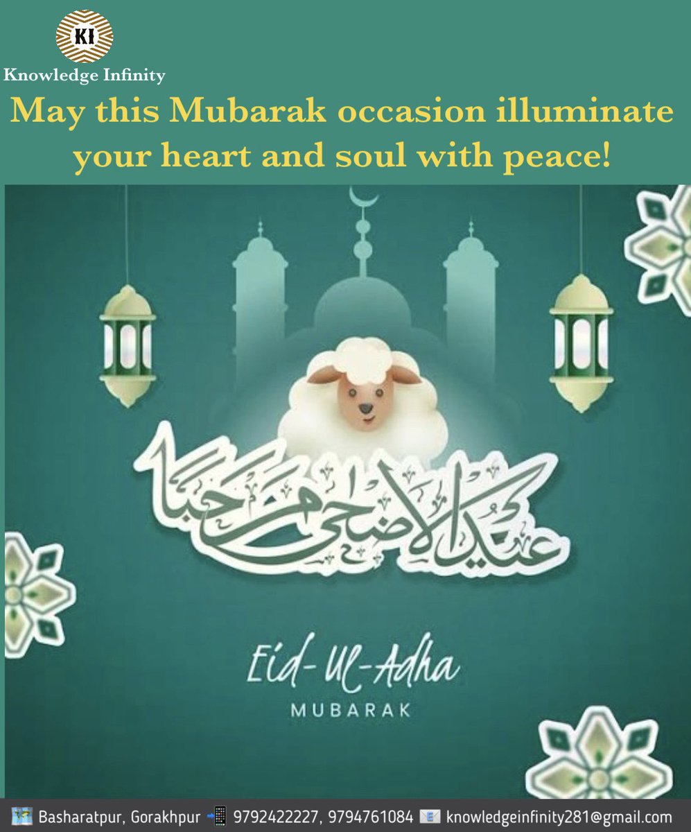 Knowif281's tweet photo. May this holy festival bring life, light and joy, #BakridMubarak to you and your family… https://t.co/RYsnsRKj2F