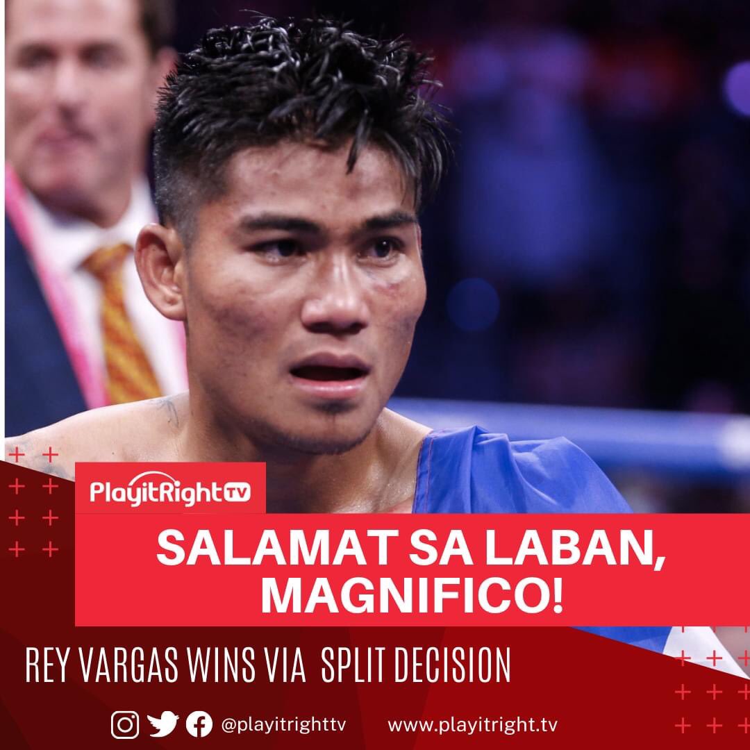PlayitRightTV's tweet photo. Salamat sa laban, Mark Magsayo! 🥊 We are still so proud of you!

#PlayItRightTV 
#PlayItRIght 
#Magsayo 
#boxingph 
#boxing 
#MarkMagsayo 
#MagsayoVargas https://t.co/JM2WK1w4wN