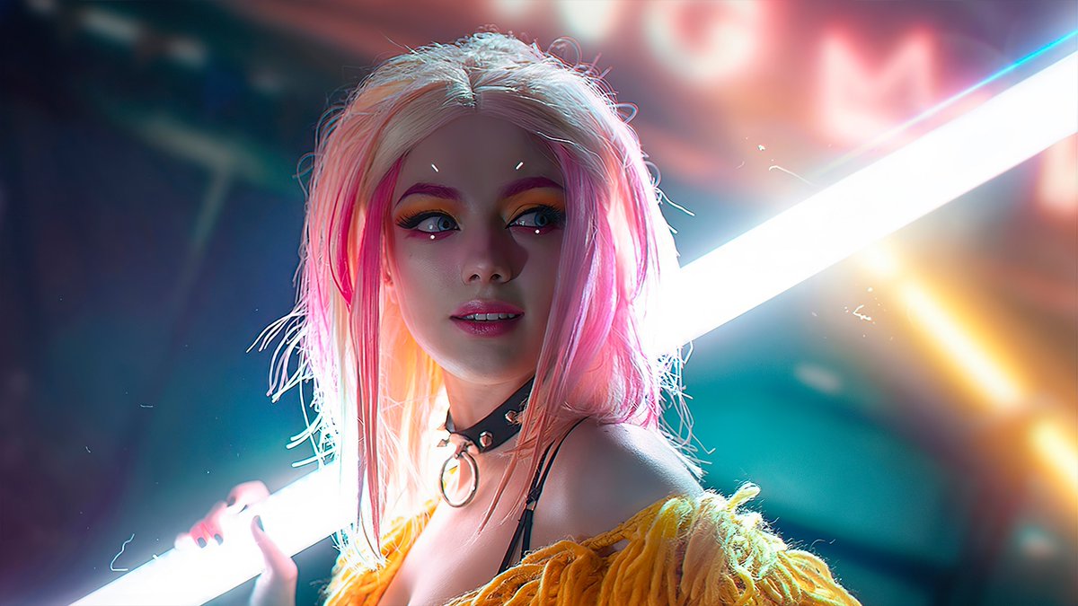 CypherpunkN's tweet photo. La Tribu del Renacimiento Cyberpunk.
#Futurismo #ArteDigital #UltraHighTech #NeonDreams https://t.co/xdL2IbA6JR