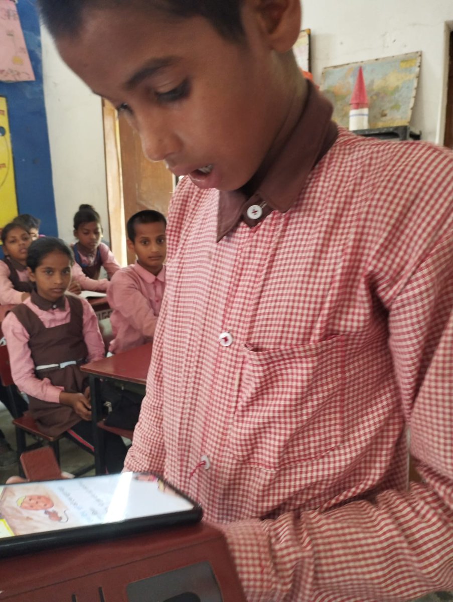 Ship2307's tweet photo. #Ictineducation #padhega_india_to_badhega_India
#readalongapp plays a vital role in improving pronunciation and learning language. Everyone must emphasis on its use among kids.
@SarvendraEdu @i_tweetu @dr_bsa @Himansh57208358 @basicshiksha_up @EduleadersU @DMjaunpur @usha_1404 https://t.co/1xSx7v8Dzk