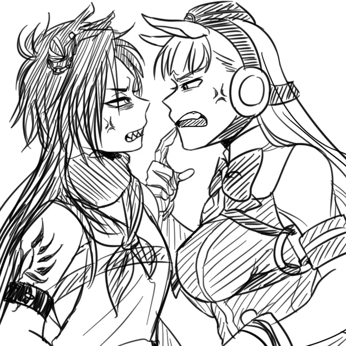 ゴルシャカ好きとか言いながら描いたことあったっけって思ったけど
描いてんじゃん偉い 