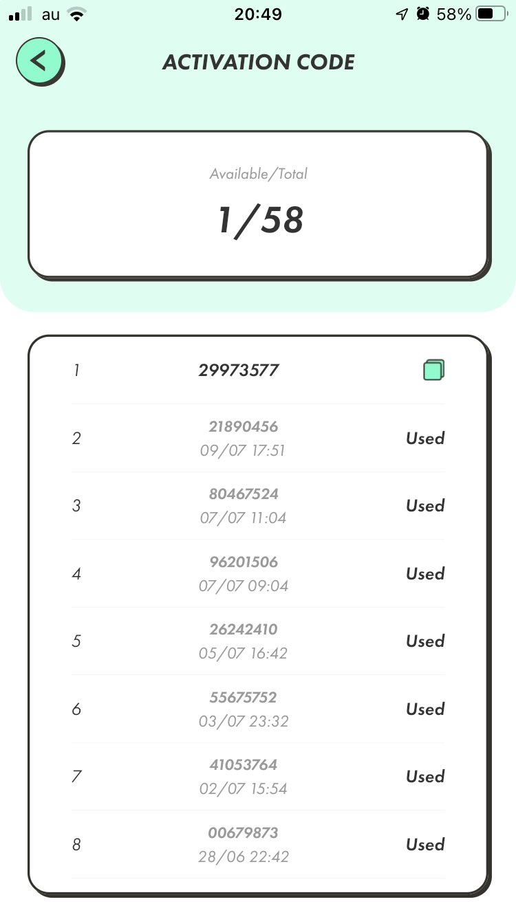 刻む散歩士（ほー末っ子） on Twitter "STEPN Activation Code. This is required to