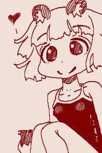 ちかごろのらくがき2
夏のたぬき 