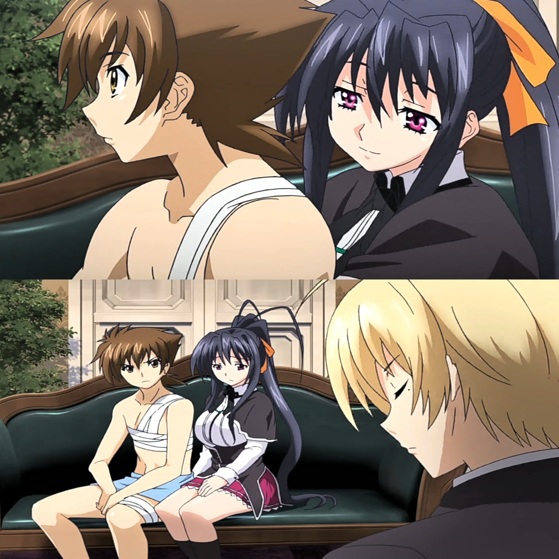 ❤️❤️ Momen Romantis ISSEI & AKENO - BiliBili