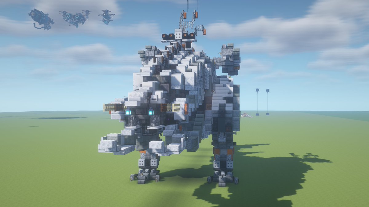 #Minecraftbuilds 
#HorizonZeroDawn 
⚡️⚡️🦖