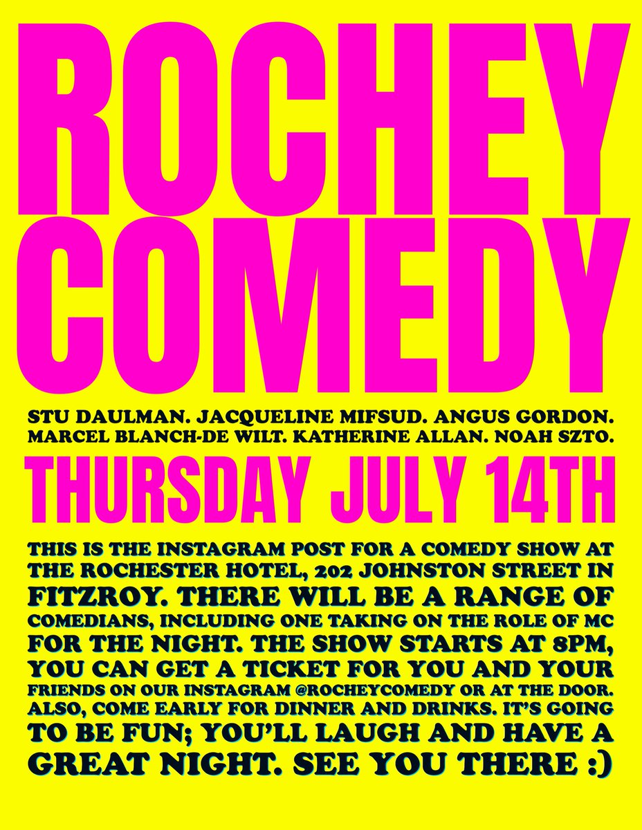 Rochey Comedy tweet media