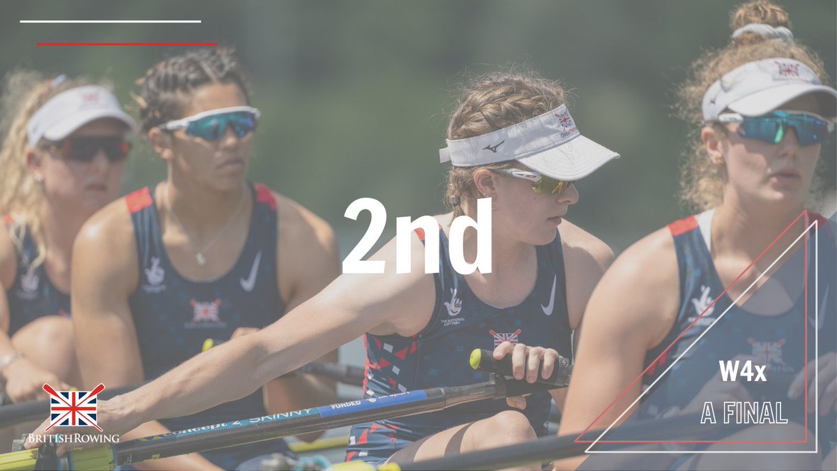 British Rowing (@britishrowing) on Twitter photo <a href="/lucy_gloverx/">Lucy</a> <a href="/_kyraedwards/">Kyra Edwards</a> <a href="/jessleyden/">Jess Leyden</a> <a href="/Leander_Club/">Leander Club</a> <a href="/NottinghamRC/">NottinghamRC</a> <a href="/EdinburghUniBC/">Edinburgh University Boat Club</a> It's a fantastic finish for our W4x as they hold off the rest of the crews throughout the race to win 🥈
Well done all!
#GBRowingTeam #WRCLucerne <a href="/lucy_gloverx/">Lucy</a> <a href="/_kyraedwards/">Kyra Edwards</a> <a href="/jessleyden/">Jess Leyden</a> <a href="/Leander_Club/">Leander Club</a> <a href="/NottinghamRC/">NottinghamRC</a> <a href="/EdinburghUniBC/">Edinburgh University Boat Club</a> It's a fantastic finish for our W4x as they hold off the rest of the crews throughout the race to win 🥈
Well done all!
#GBRowingTeam #WRCLucerne