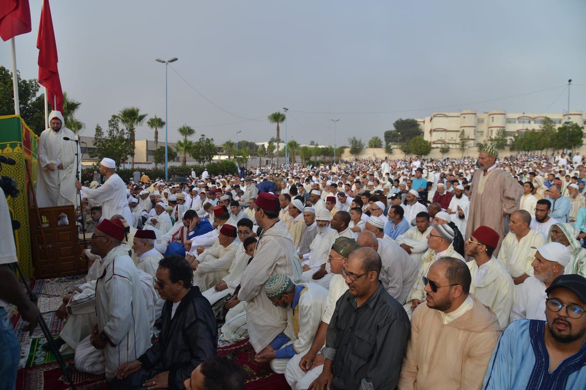 Le360fr's tweet photo. 🇲🇦| Les Marocains célèbrent ce dimanche 10 juillet l’Aïd Al-Adha.

Aid Mobarak Saïd à tous.

📸📍Casablanca https://t.co/MrZi5lJCxy