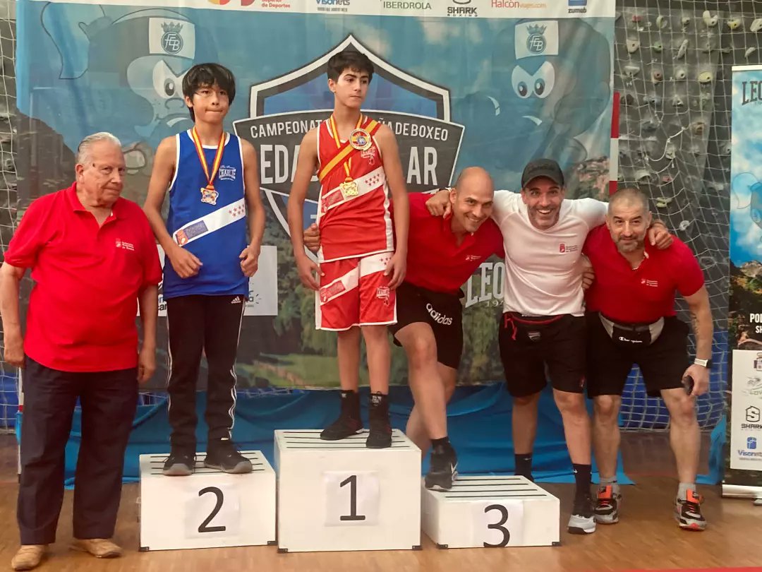IRUTEAM's tweet image. Ayer en los campeonatos de España Schoolboys,campeones en 48 kg con IBAI el "REVOLERA" con 12 años y van dos consecutivos.
Hoy en los campeonatos de Madrid con José el "CHAVORRO" 54kg disputaremos otra final.
Vamos con todo y a por todas
IRU-TEAM
QUIERO PUEDO LO HAGO!!! SIEMPRE