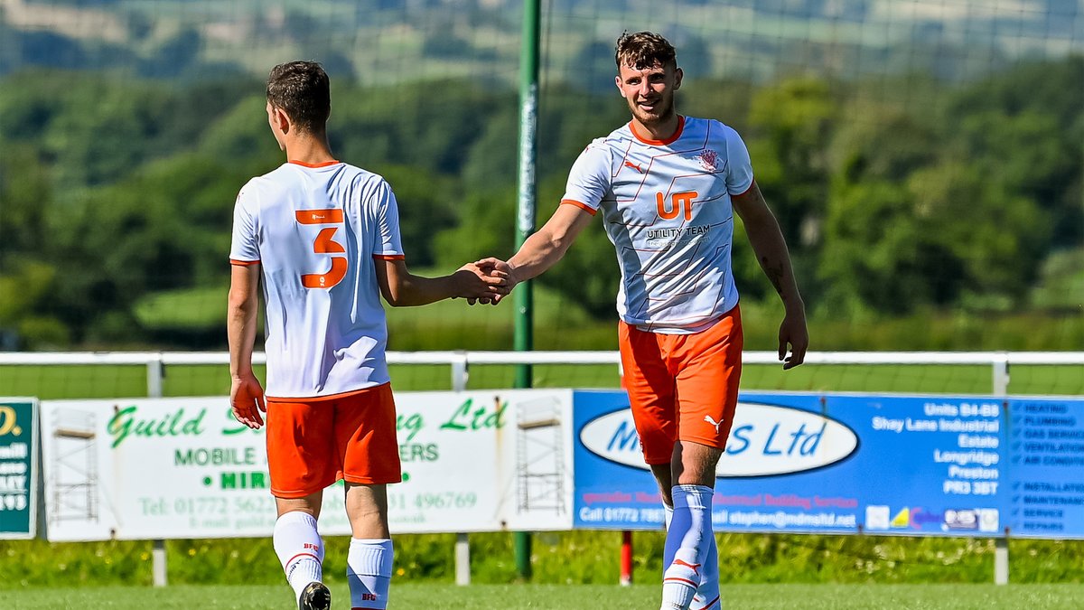 BlackpoolFC's tweet photo. A Blackpool XI secured a 3-1 victory over Longridge Town yesterday, with Brad Holmes scoring a brace.

➡️ https://t.co/PTI6zHdF4p https://t.co/jhO4PFfswH