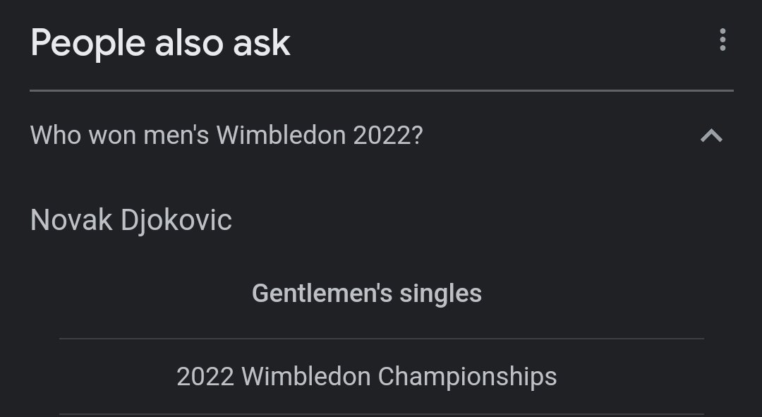 ZaphBot's tweet image. No need to watch, Google has already named the winner #Wimbledon2022