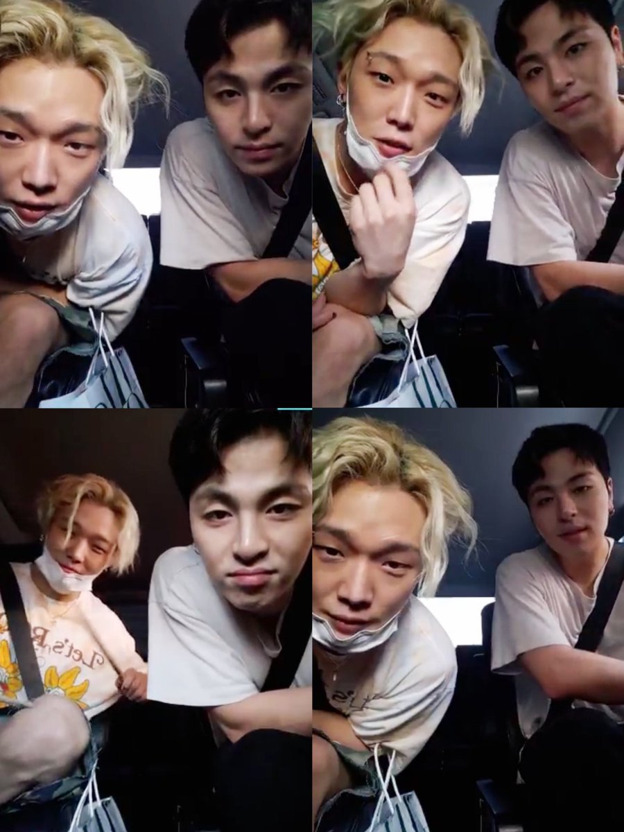 bobby and junhoe in today’s vlive
