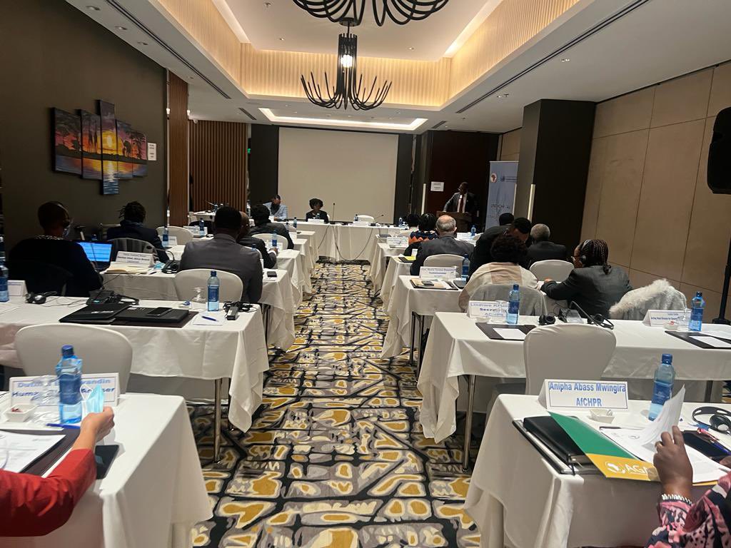 OHCHR_ESARO's tweet photo. @OHCHR_EARO’s Regional Representative &amp; Representative to the African Union, Mr. Marcel C. Akpovo delivering the opening remarks during “@UNHumanRights’ Consultations with the AU mandated #HumanRights organs”, 10-11 July 2022 in Lusaka, #Zambia. 

#Standup4HumanRights https://t.co/rfBHVxqtm1