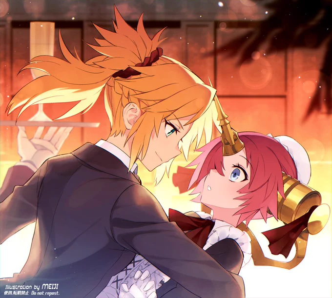 モーさんとフランちゃん  #FGO 