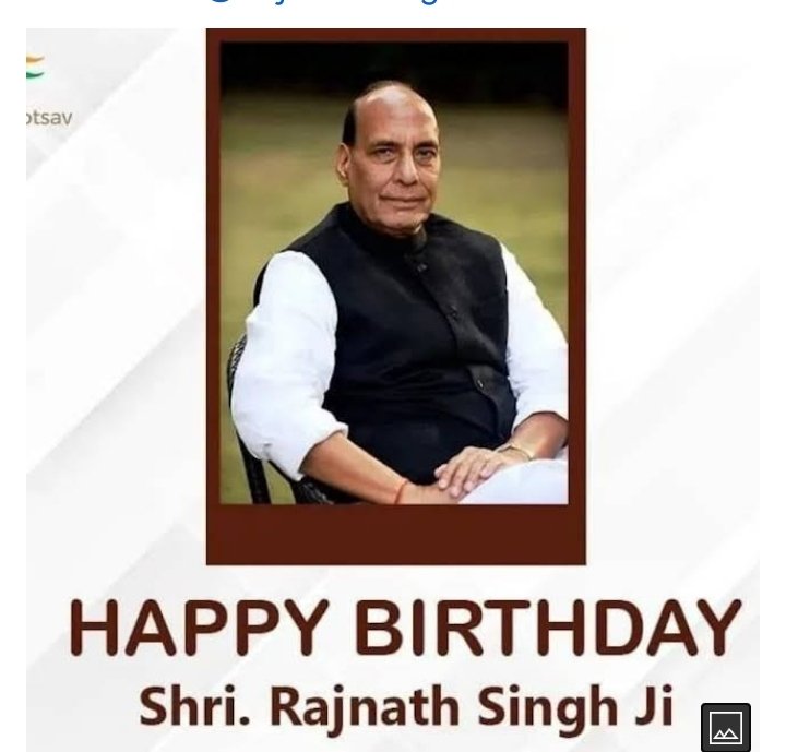 Happy birthday Shri rajnath Singh ji 