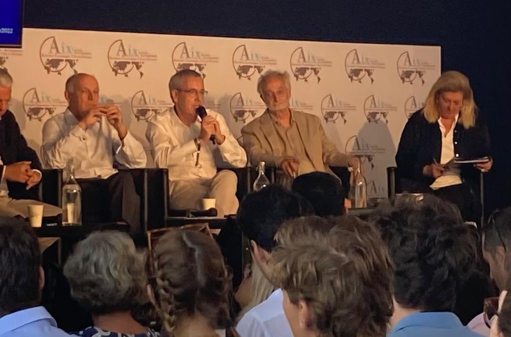 #REAix2022 : Intervention de @jpclamadieu Président @ENGIEgroup lors du débat « Une Europe Entreprenante » : Accélérer la neutralité carbone et lever les obstacles sur les projets #ENR. @Cercle_eco