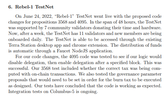 HappyCatKripto's tweet photo. #LUNC PROP 3568 UPDATE

3568 Is In On-Going Intergration Tests. This Is Stated In The Whitepaper.

There Is No Date Set. This Will Be Presented In the Software Update Once All Is Ready To Go. 

Stay Informed Folks. 

#LUNAClassicCommunity #LUNAtics https://t.co/AtxsWa3mjI