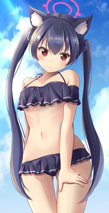 水着セリカちゃん
#ブルアカ 