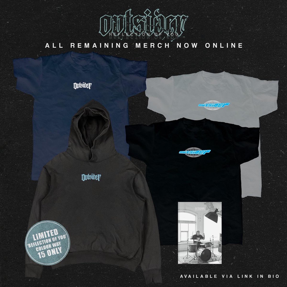 OutsiderADL's tweet photo. Our merch store is now updated and back online.

Limited numbers in all items.

📸 Threesix Imagery https://t.co/J0y9oDHB17