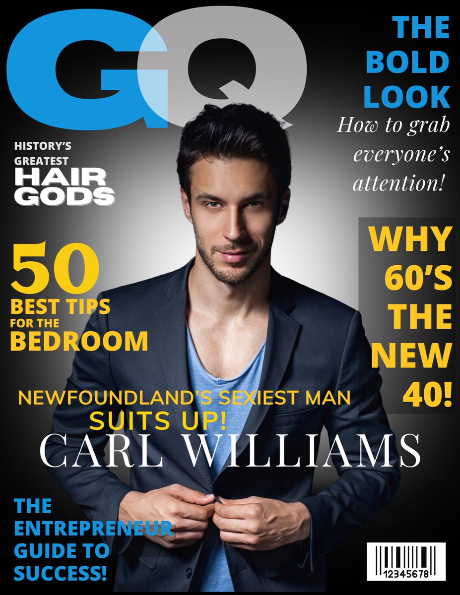 RalphManagement's tweet image. Project we completed for a client. (Models face and name changed from original for privacy). We had fun with this mock magazine cover. 
#DigitalMarketing #ralphpromotions #supportsmallbusiness #supportnl