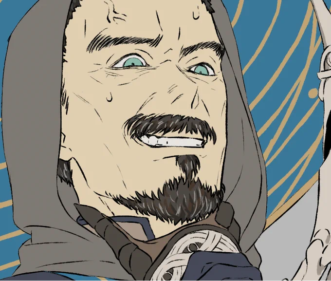 こーーゆーーー表情描くの好き 