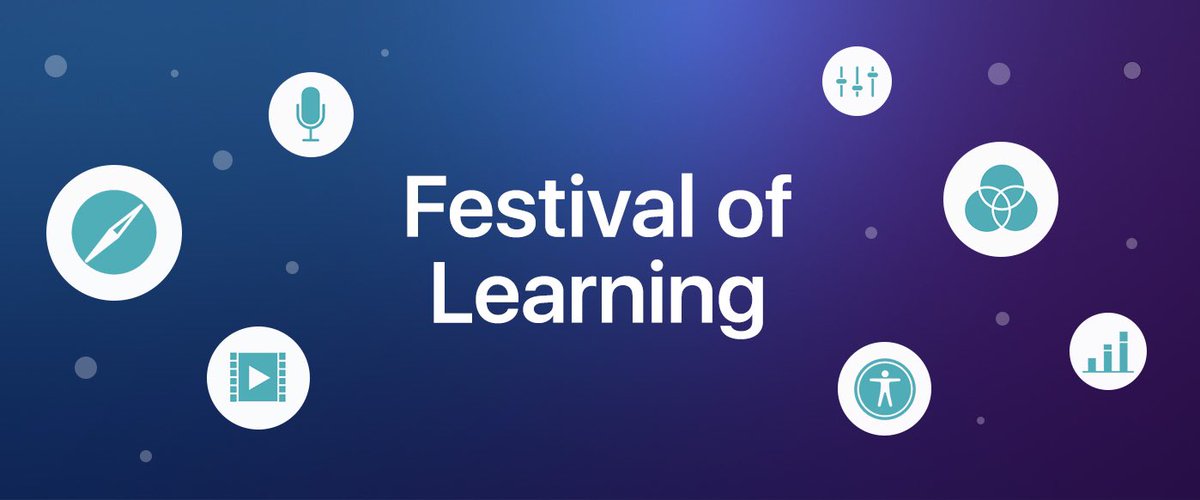 Get ready, get set, get creative!
Join me and join in!
#AppleEDU #Appleteacher #ADEdu #everyonecancreate #festivaloflearning

events.apple.com/content/events…