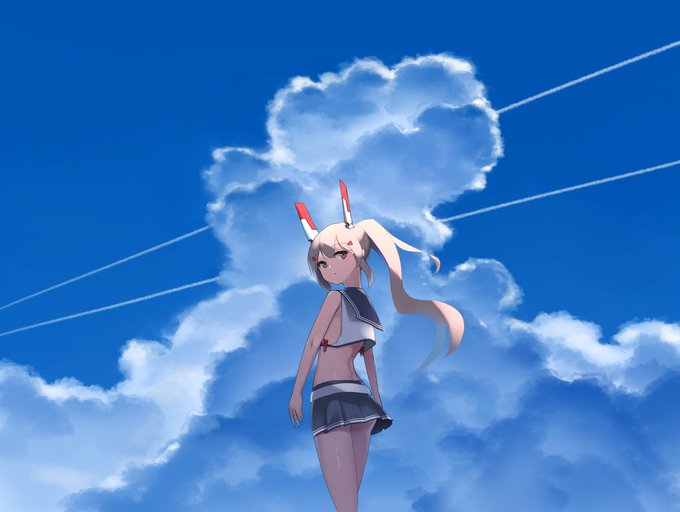 夏の綾波の絵です 