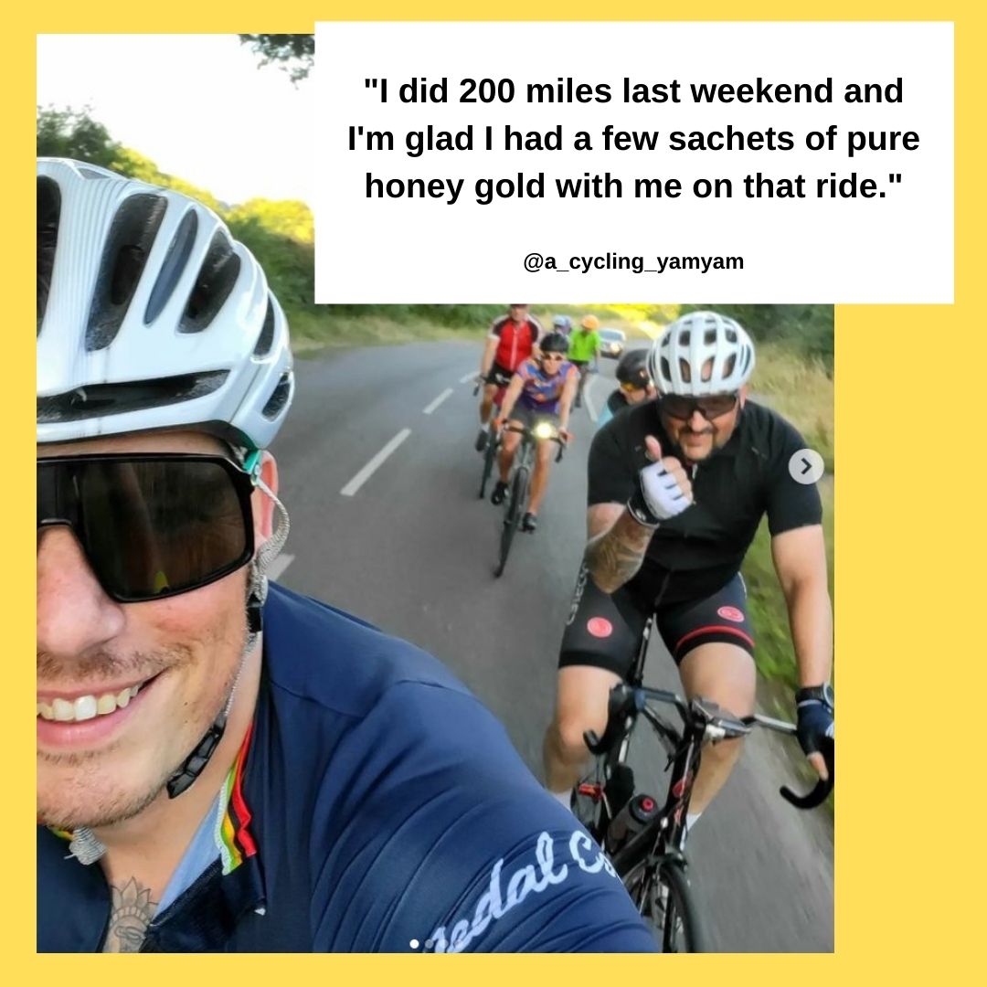 EnergyBuzz's tweet image. 200kms. Done. Thanks Jeff for the review! #naturessuperfuel