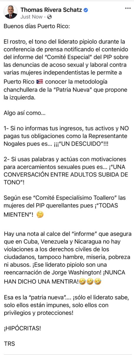 Thomas Rivera Schatz (@trschatz51) on Twitter photo 