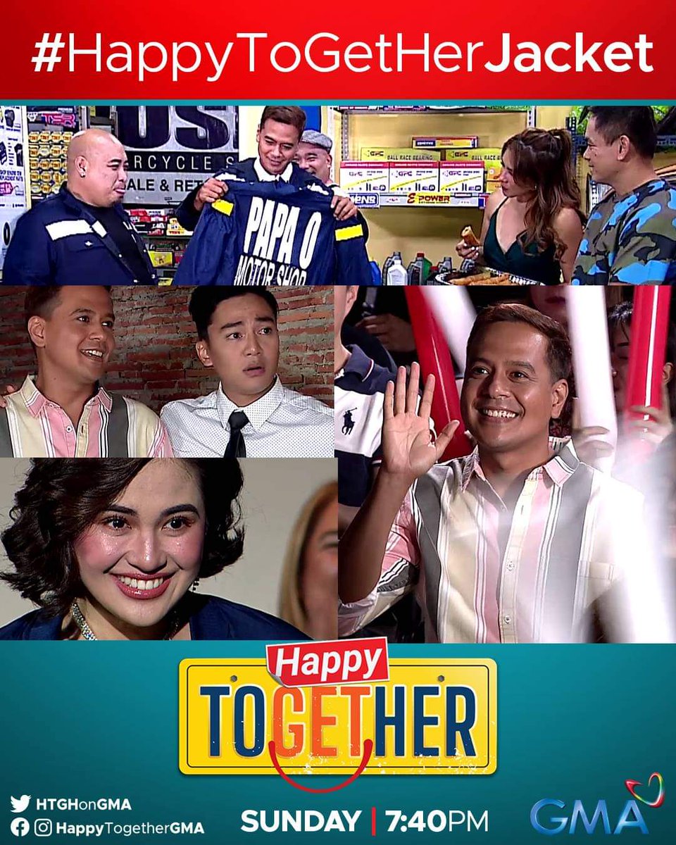 Mamaya na ito mga kaHappy! #HappyToGetHerJacket