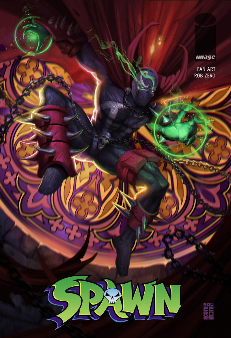 Spawners218's tweet photo. Here's your #Spawn #Wallpaper !!!!

By Rob !!!

@pogoman 
@PetruSpawn 
@CmPhillyEagles https://t.co/jrPasiiDkt