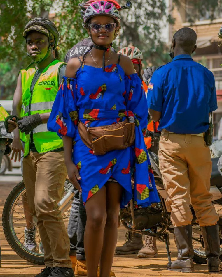 CriticalMassNbi's tweet photo. Critical mass Nairobi Dress-up ride was Biketastic 🚲 
#bikelife #bikes #bikelove #funbikes https://t.co/nOCLtw0onX