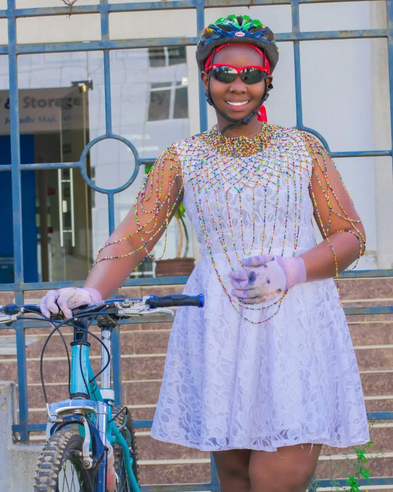 CriticalMassNbi's tweet photo. Critical mass Nairobi Dress-up ride was Biketastic 🚲 
#bikelife #bikes #bikelove #funbikes https://t.co/nOCLtw0onX