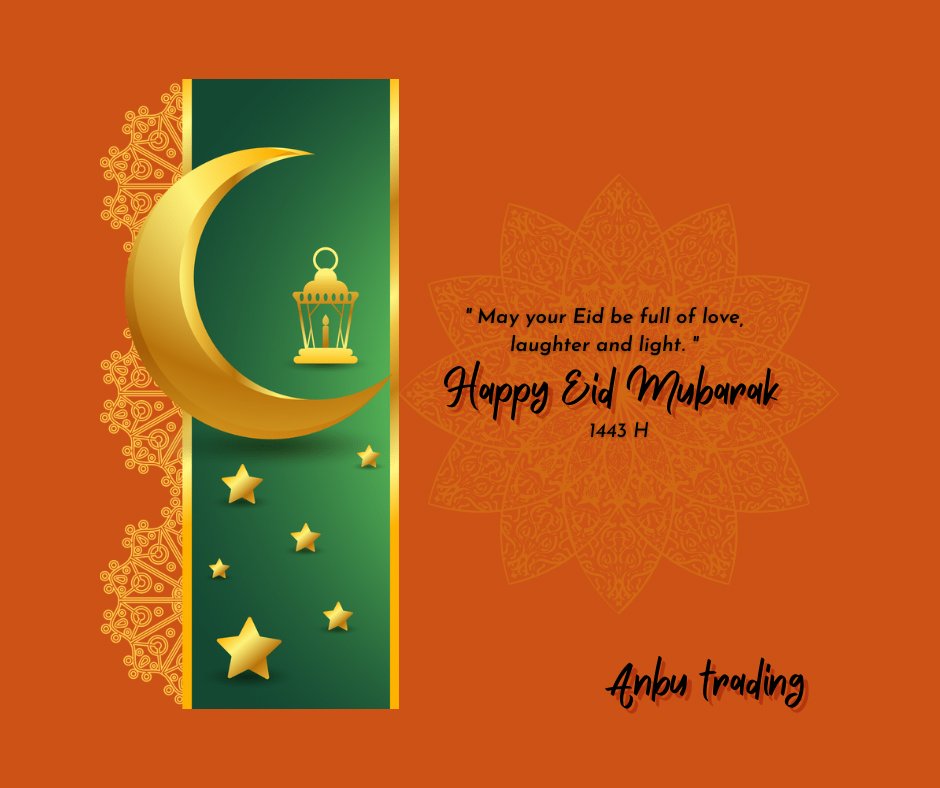 anbu's tweet image. Eid Mubarak from anbutrading  #anbutrading #tradingcandle #visualtrading